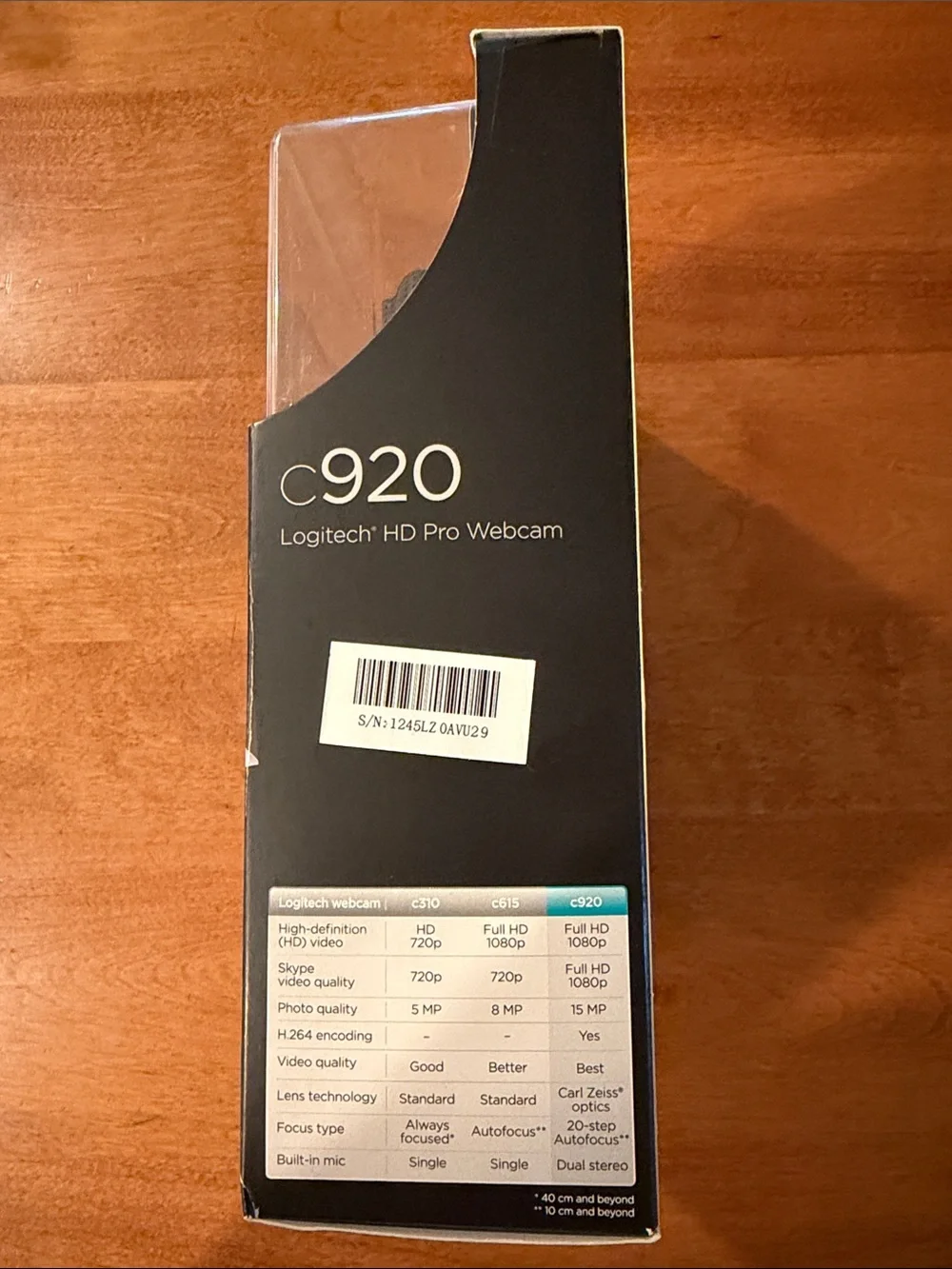 Logitech C920 HD Pro Webcam, New in Box
